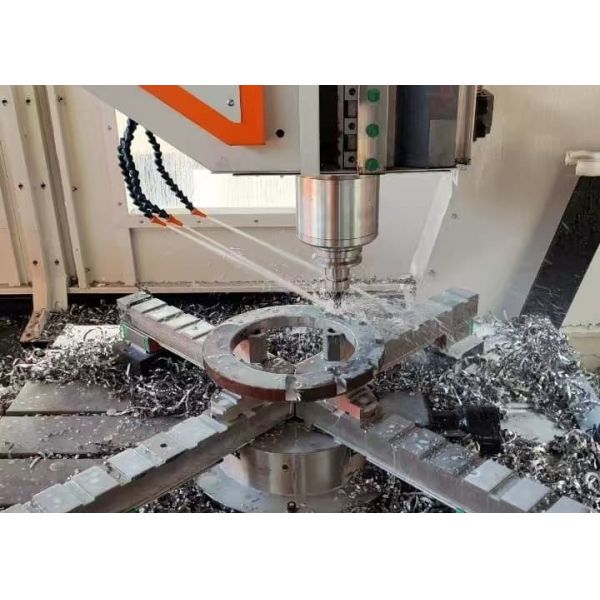 1200x1200 Mm Workpiece Size Gantry Fixed Plate Drilling Milling Machine 750mm Gantry Height