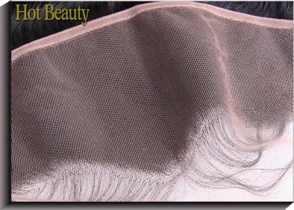 Non Remy Human Hair 8 Inch Ear to Ear Top Lace Frontal Smooth Straight