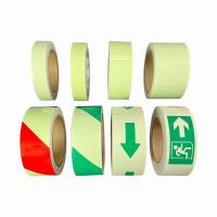 Cor Verde Alto Brilhante Luminoso Adesivo Removível Brilhante na fita escura para escada
