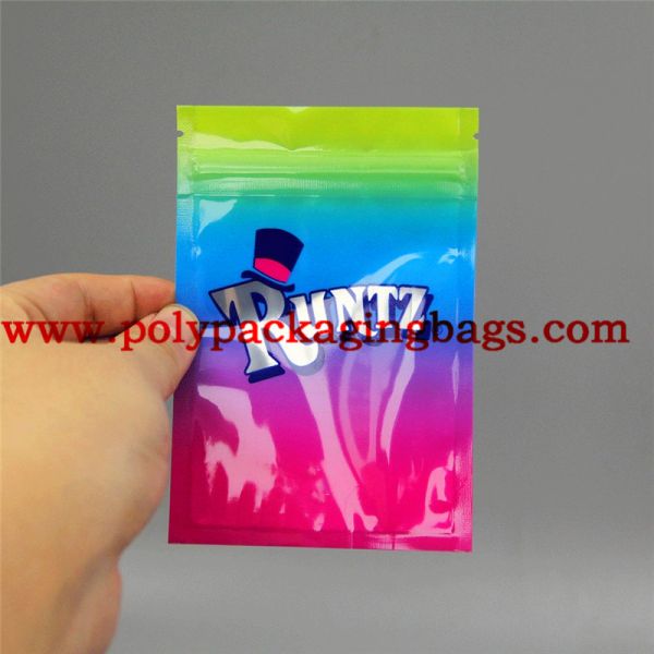 3.5g Runtz Cookies Resealable Ziplock Packaging Pouch Bag Printing Customized