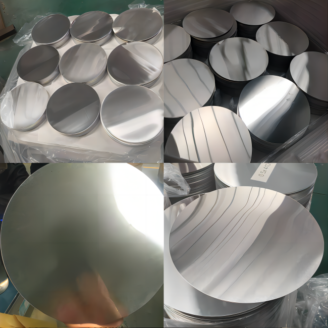 ASTM серебрят 1050 алюминиевых кругов дисков ширина 80 до 1500mm для Cookware