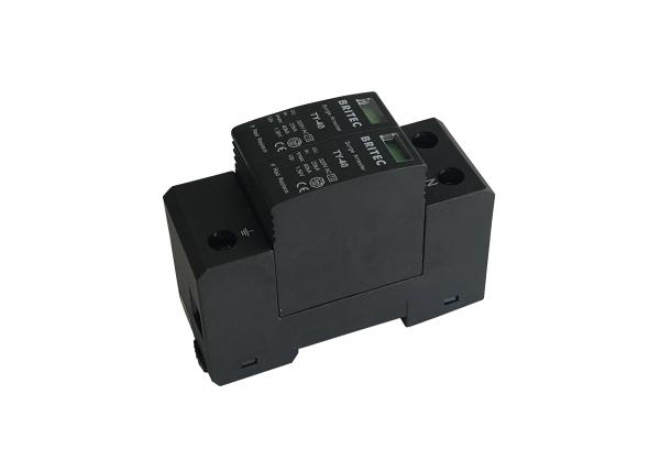 Type 2 Pluggable 2P Modular Surge Arrestor 320V 40KA Surge Protection Device