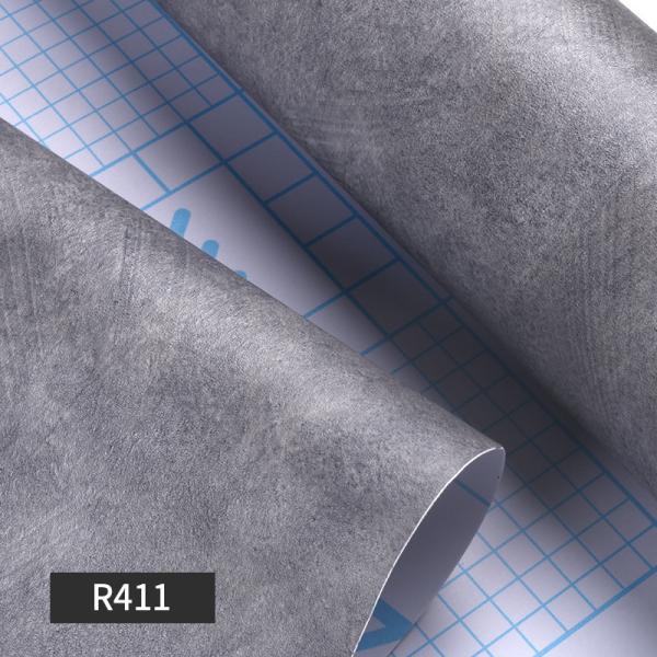 PVC Wood Grain Wallpaper Waterproof Anti -Scratch Decor Film Furniture