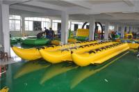 Tube gonflable de bateau de banane de bâche du message publicitaire de 8 PVC résistant de personne ou de Customzied