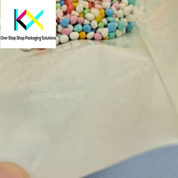 Customized Logo Flat Bottom Box Pouches Recyclable Coffee Bags With Valve 130um