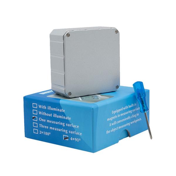 Relative Absolute Magnetic Digital Inclinometer 4*90° Magnets In Bottom Pocket Type