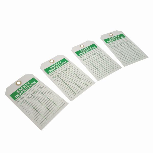 Прочный пластмассовый значок безопасности