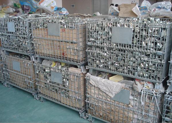 Caixa de paletes de malha de arame galvanizado