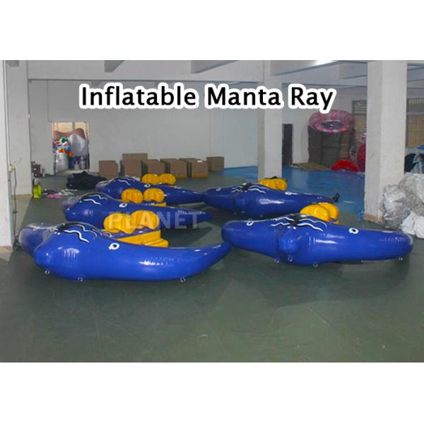 Towable Inflatable Water Ski Tube Flying Manta Ray For Water Sport Games