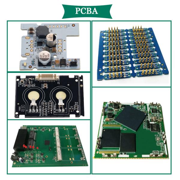 Черный FR4 размер отверстия собрания 0.25mm PCB электроники прототипа PCBA