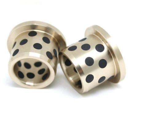 Trusted Metric Flanges Graphite Plugged Bushings Self Lubricating