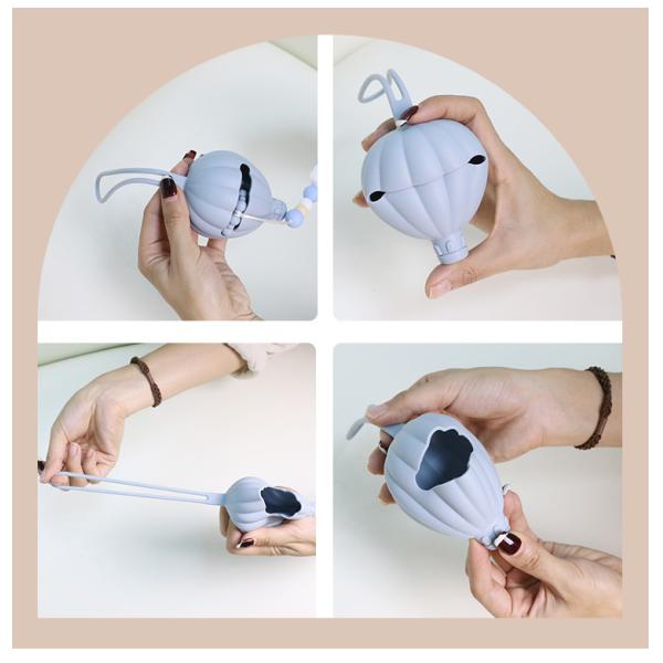 Горячий случай Pacifier силикона воздушного шара, OEM случая держателя Eco дружелюбный фиктивный