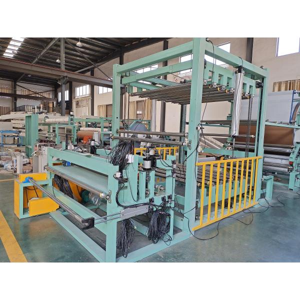 Water Based Glue Laminating Machine for Carpet Production at Manufacturing Plant