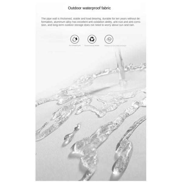 Exquisite Design Courtyard Garden Woven Rope Aluminum Sofa And Bench Chair Set