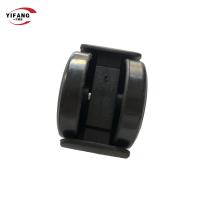 Le pot de fleur en plastique de 40mm 50mm roule le chariot rouge Wheels de pot d'usine