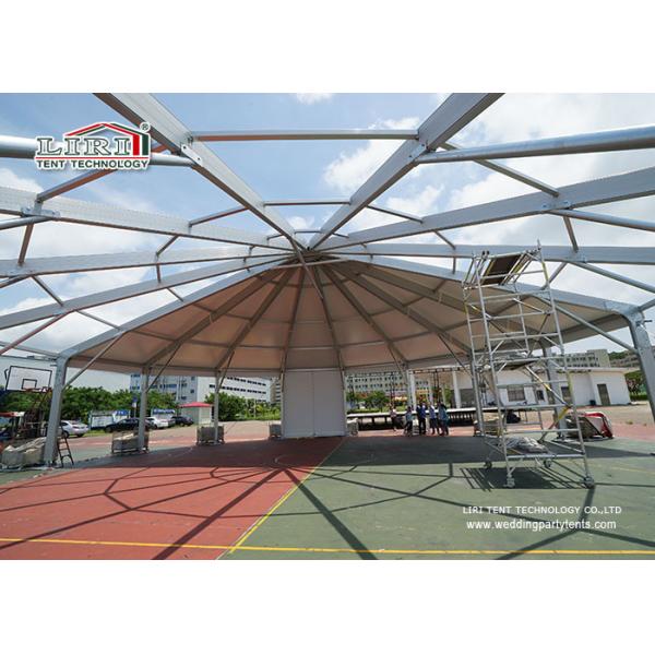 Heavy Duty  Glass Wall Circus Big Top Tents For Sporting Events