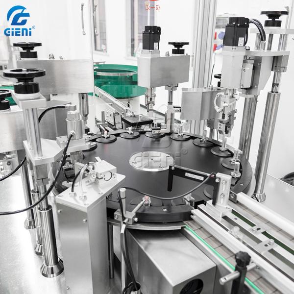 Machine de remplissage de gel en acier inoxydable à polissage