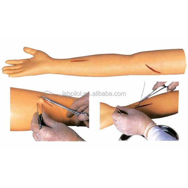 Manikin for Advanced Suture Practice Surgical Suturing Training Arm Model
