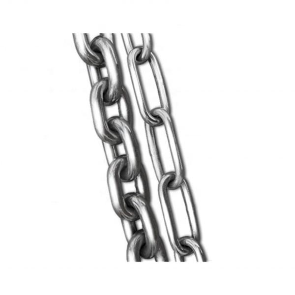 Din763 High Tensile Steel Link Chain Stainless Steel Short Link Anchor Chain For Industrial
