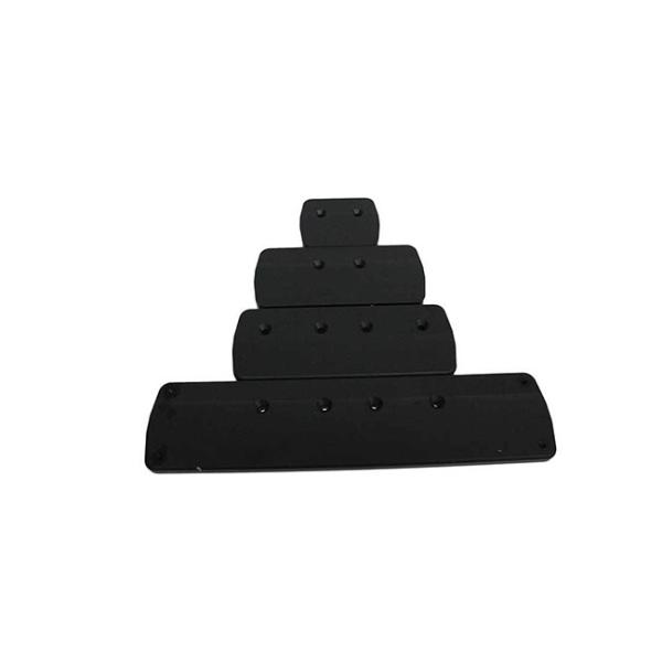 Tablero plástico de nylon negro del forro del moldeo a presión