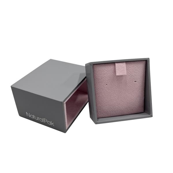 Custom drawer jewelry box packaging With Heavy Sleeve For Ring Gift