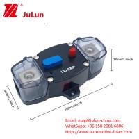 Veículo 8 12-48V 30A-300A Interruptor de circuito Auto áudio resistente à água Proteção de potência fusível Interruptor de circuito de rede manual Circuito