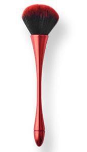 Synthetic Hair Long Handle Nail Art Dust Brush for Smooth and Thorough Powder Removal