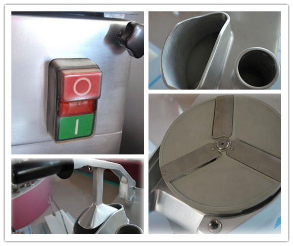 Electric Food Preparation Equipments MultiFounction Vegetable Cutter Machine