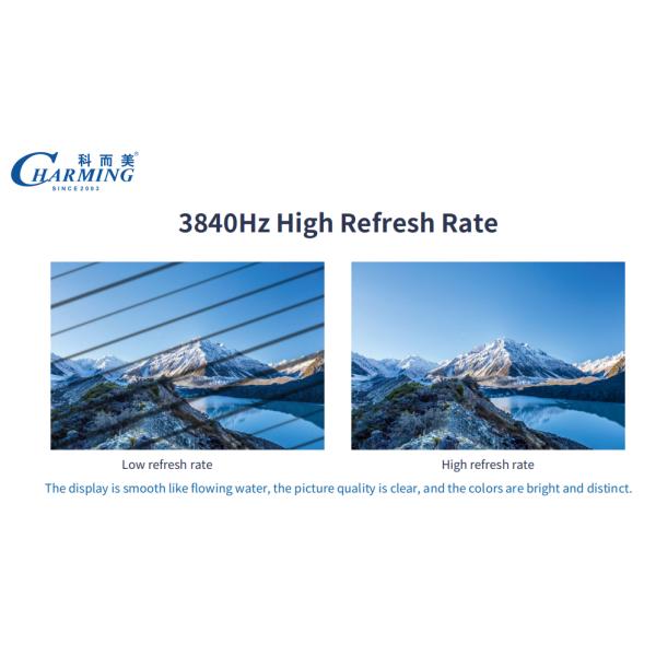 E Series 4K 3840Hz 500x1000mm P3.91 LED Screen Quick Connection Truss