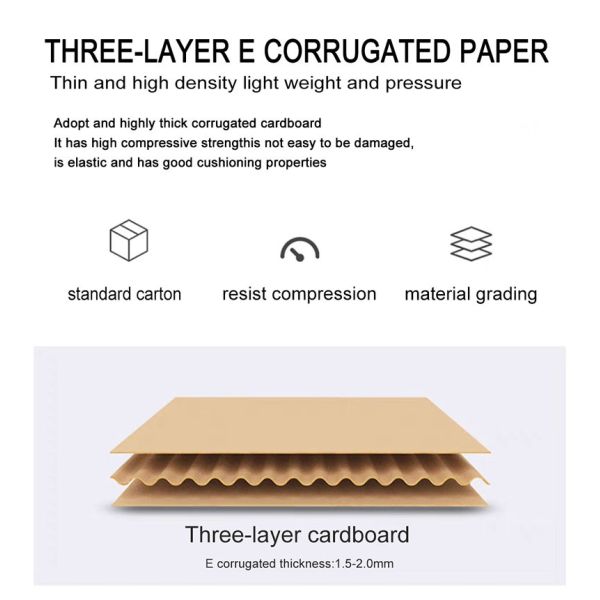 Printed Carton Corrugated Pizza Takeaway Box Container Packaging
