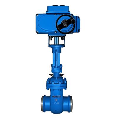 Regulation Weld Electric 4 Inch Gate Valve Carbon Steel 20Mpa 25Mpa 32Mpa Class1500 380V Multi-turn Motorized Electric Actuator