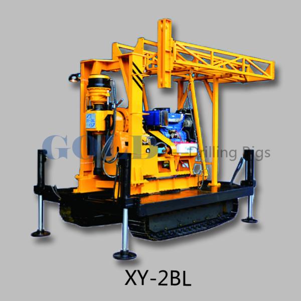 XY-2BLB crawler mounted portable water drilling rig China gold supplier