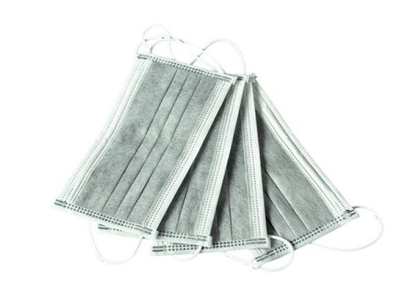 4 Ply Respiratory Activated Carbon Dust Masks High Elastic Earband Anti Germs