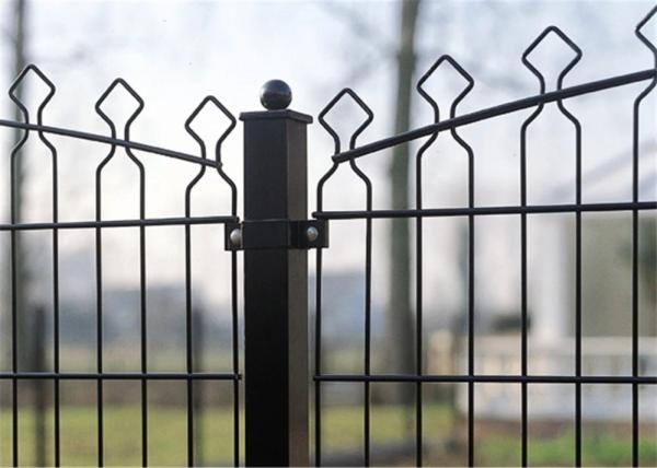 Strong Frame Tubular Steel Fence Sturdy Build