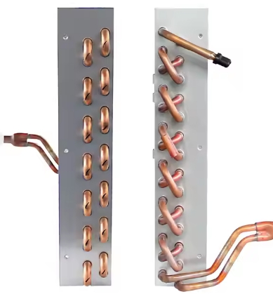 Industrial Manufactory Evaporative Cooler Coil Transfer Machine Tube Condenser Cooper Tube Heat Exchanger