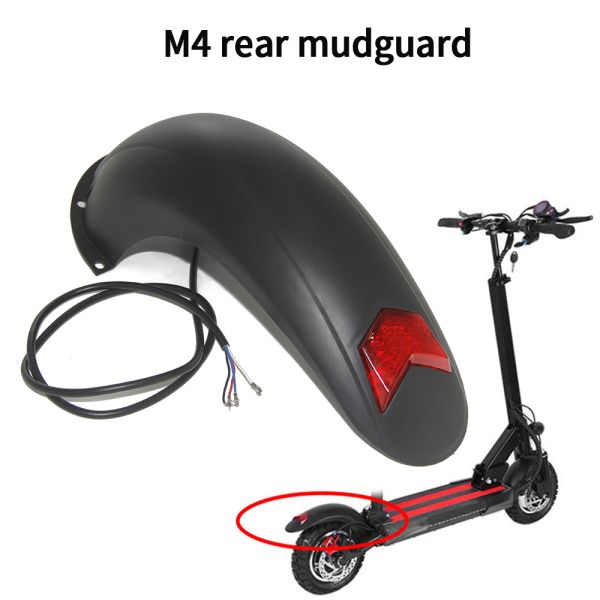 Kugoo M4 PRO Scooter Rear Fender with Tail Light / Back Lamp Dualtron Scooter Rear Mudguard