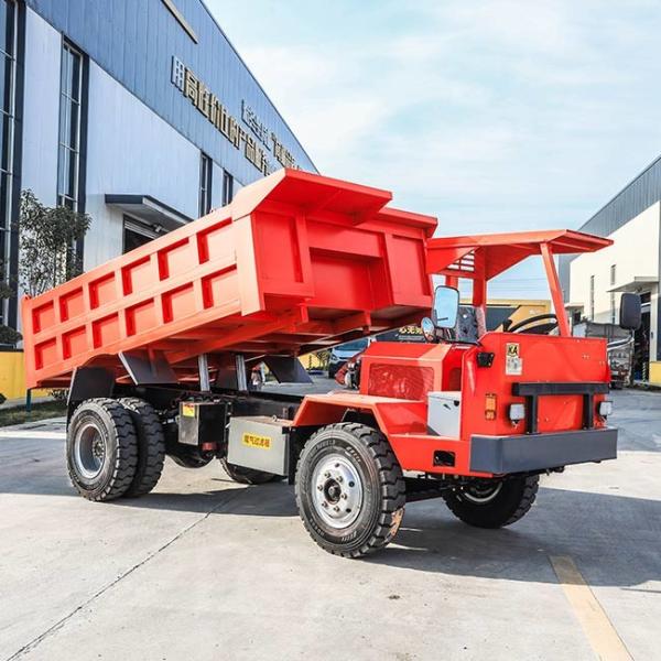 CE Hydraulic Diesel Underground Mining Truck 95HP Ten Ton Articulated Truck