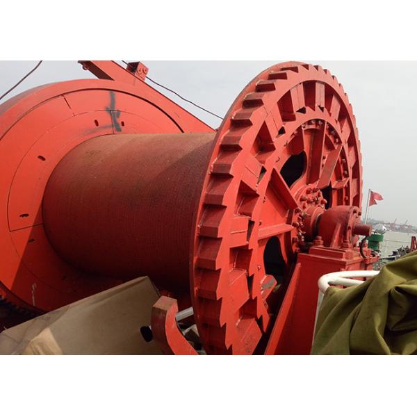 High Efficient 20 Ton Anchor Marine Electric Winch With Spooling Device