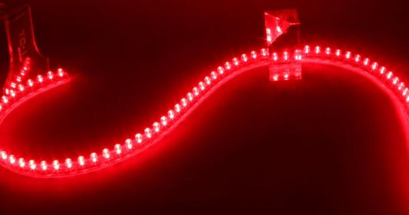 DC 12V LED Strip Lights Vibration Resistant Green / Red / Blue / White / Purple