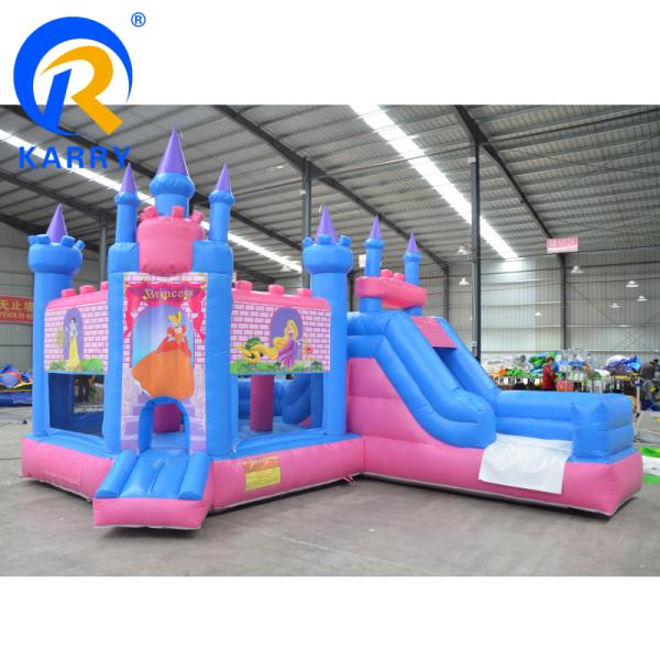 Princess Party Castle Jumper Inflatable Moonwalk Bouncer for Active Entertainment