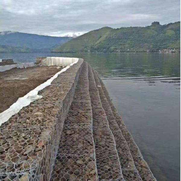 Astm A975 Standard Custom Gabion Baskets Galvanized Iso Certification