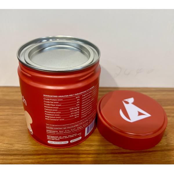 Versatile Metal Tinplate Food Cans With Custom Printing Easy Open Lids And Sealing Machine