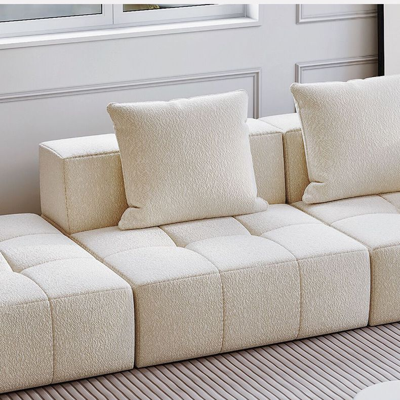 Custom Vacuum Packed Compressed Sponge Combination Sofa Ottoman Set Modular Sectional Couch Compressed Sofa Set for Home