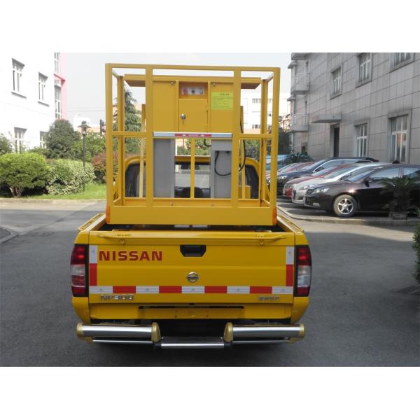 Гидравлический подъем человека трейлера алюминиевого сплава, двойной подъем заграждения рангоута трейлер установленный