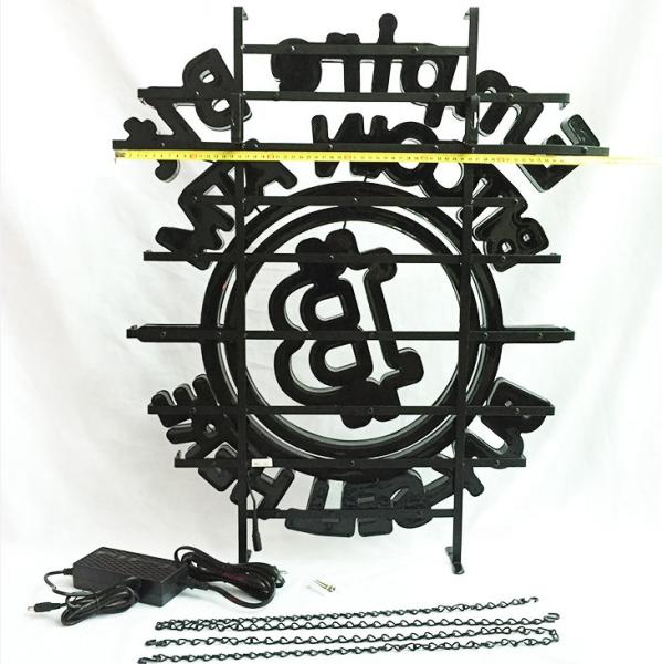 70cm 3D Plastic Neon Light 240VAC Waterproof Neon Sports Signs