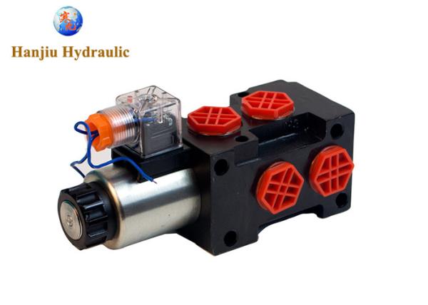 Hydraulic Solenoid Selector Diverter Control  Valve 13GPM 24vDC HSV6-A-1-24DL