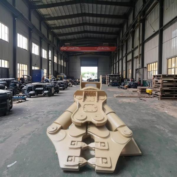 Cisaille hydraulique pour excavatrice à double vérin à contrôle précis pour l'industrie de la démolition