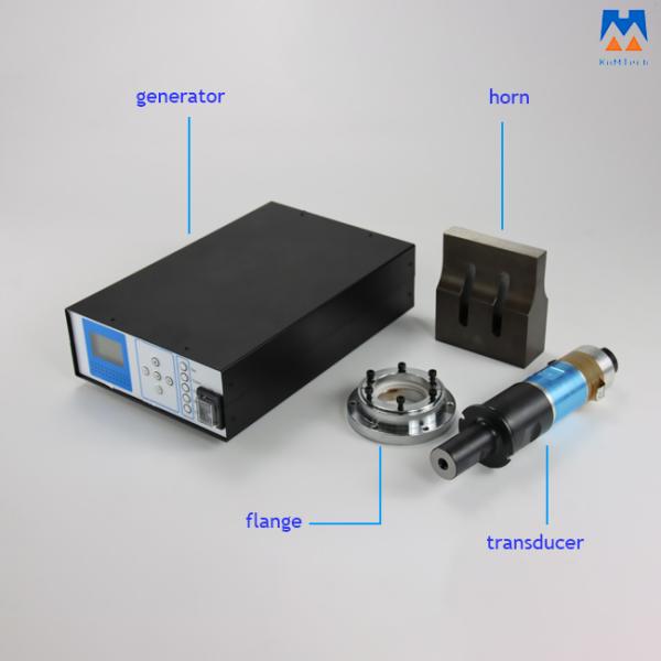Пластиковая сваривая система 20KHz 2000W ультразвуковая прерывистая сваривая с датчиком и рожком генератора