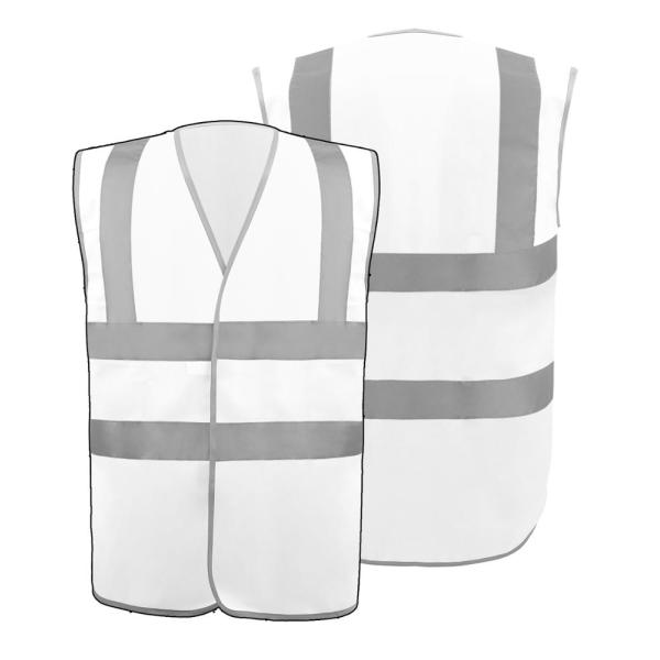 Жилет видимости конструкции класса 2 класса 1 высокий с движением карманов велосипед Hi желтый цвет серого цвета пояса жилета Vis