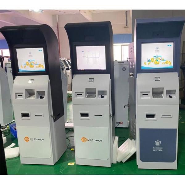 Путь пути 2 киоска 1 оплаты экрана касания машины HungHui Btc Atm